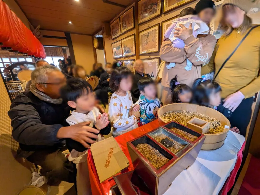 節分と住職夫妻還暦(祝)
